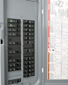 Karisma Electric is installing a new 200-amp breaker panel in Centennial, CO